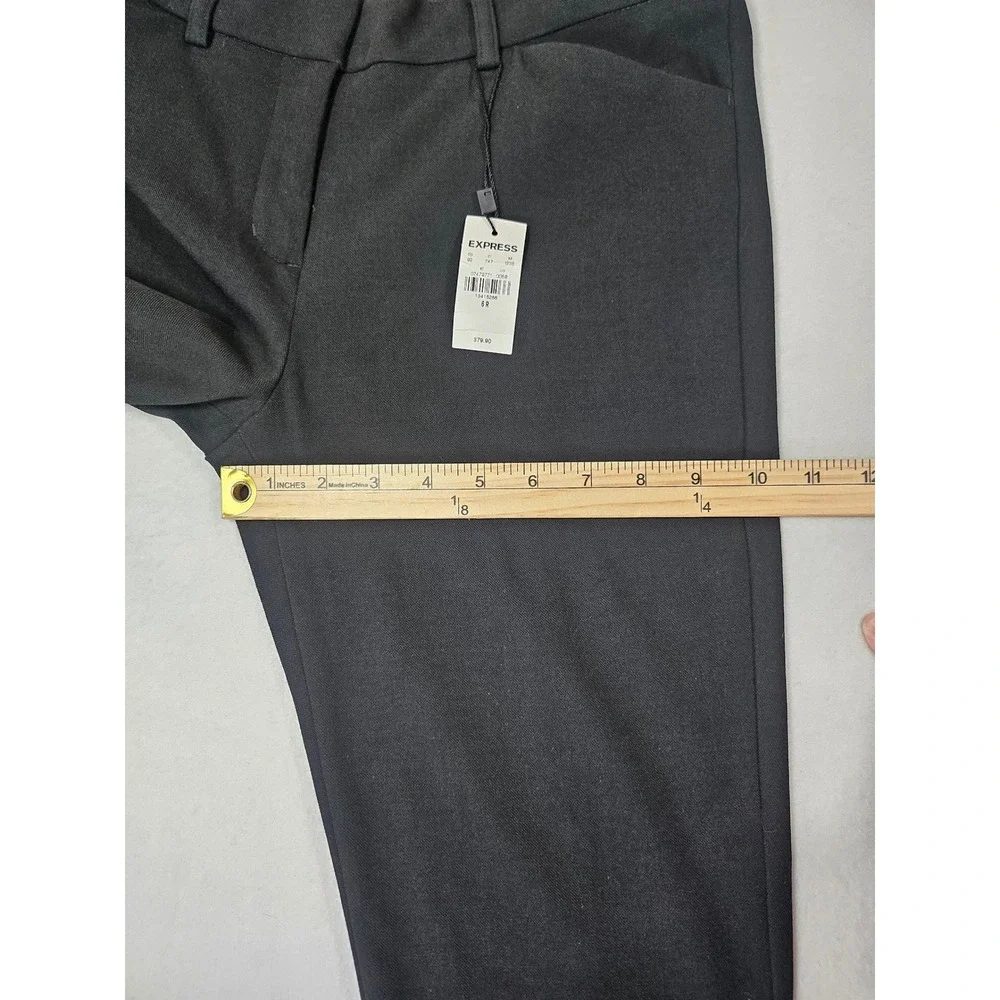 Express Black Mid Rise Skinny Stretch Plus Dress Pants Career Workwear Size 6R